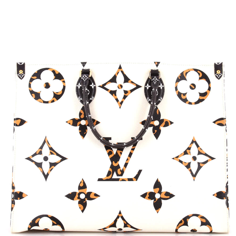 Louis Vuitton GM OnTheGo Tote Limited Edition Jungle Monogram Giant